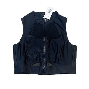 Outdoor Voices splash knit bra in black